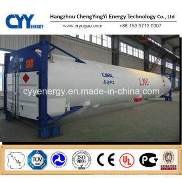 LNG Cryogenic Liquid Oxygen Nitrogen Argon Carbon Dioxide Tank Container